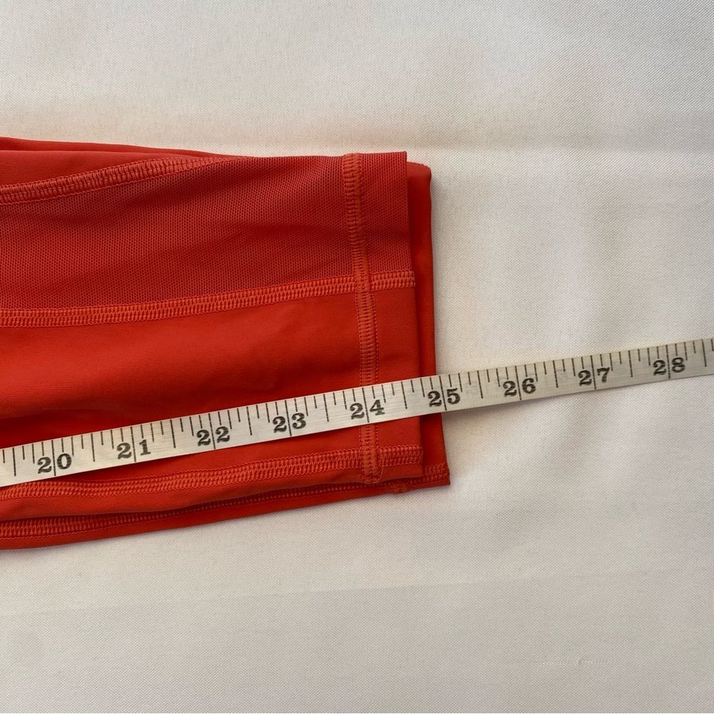 Lululemon Poppy Coral Train Times High-Rise 25" Yoga Inspired Tight Size 6 - Picture 16 of 16